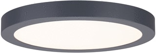 Paulmann - Plafond-/wandarmatuur panel abia darkgrey led-p