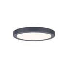 Paulmann - Plafond-/wandarmatuur panel abia darkgrey led-p