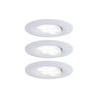 Paulmann - Downlight/spot/schijnwerper ebl calla color rd zwb 3