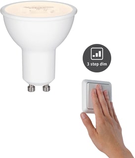 Paulmann - LED-lamp Gu10 460Lm 27K 6,5W 3Step