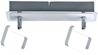 Paulmann - Downlight/spot/schijnwerper spotschw 2x4,5w wit chr