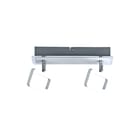 Paulmann - Downlight/spot/schijnwerper spotschw 2x4,5w wit chr
