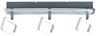 Paulmann - Downlight/spot/schijnwerper spotschw 3x4,5w wit chr