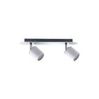Paulmann - Downlight/spot/schijnwerper spotschw tube 2x10w wit