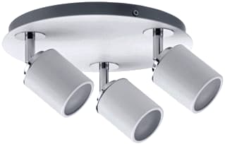 Paulmann - Downlight/spot/schijnwerper Tube 3X10W Wit