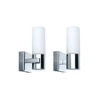 Paulmann - Plafond-/wandarmatuur Gemini E14 Met