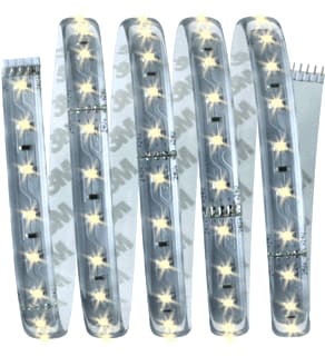Paulmann - Lichtslang/-band maxled 1,5m wit zilv kst