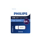 Philips - Opslagmedium digitaal Usb 2.0 64Gb Snow Editn Prs