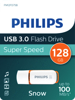 Philips - Opslagmedium digitaal Usb 3.0 128Gb Snow Ed Ornj