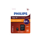 Philips - Opslagmedium digitaal Micro Sdxc 64G Adp Uhs-I U1