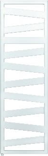 Zehnder - Ribbon Handdoekradiator (elektrisch) Decorrd 130-060/Gd