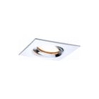 Paulmann - Downlight/spot/schijnwerper Vierkant 1X7W Wt