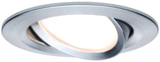 Paulmann - Downlight/spot/schijnwerper 6,8W Zwb Rnd Alu