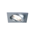 Paulmann - Downlight/spot/schijnwerper 3X7W Vierk Zw Al
