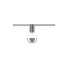 Paulmann - Downlight/spot/schijnwerper spotschw sock wo2 e27