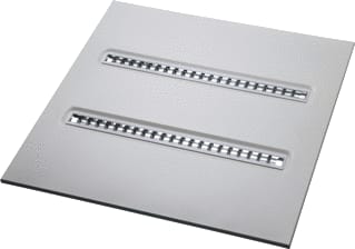 Interlight - Orion Plafond-/wandarmatuur ledarmatuur 28w 4k cri80