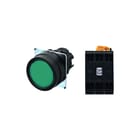 Omron - SWITCHES INDUSTRIAL A22 Drukknop drkknp nl pl led grn 1noc