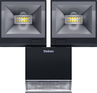 Theben - TheLeda S Downlight/spot/schijnwerper bewm theleda s20w bk
