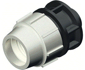 Pipelife - Plasson Fitting met 2 aansluitingen 1195004524