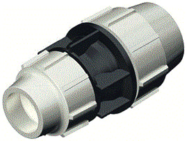 Pipelife - Plasson Fitting met 2 aansluitingen 1195004353