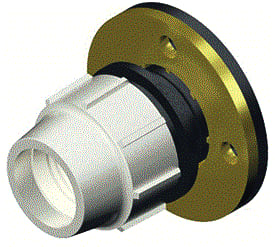 Pipelife - Plasson Fitting met 2 aansluitingen 1195004404