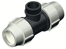 Pipelife - Plasson Fitting met 2 aansluitingen 1195004447