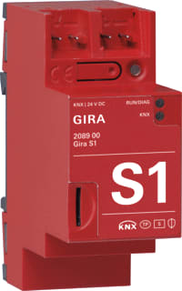 Gira - KNX DIN-rail S1 Interface bussysteem Gira