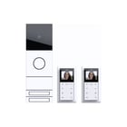 Gira - Deurintercom-set Systeem 106 HUIS 2WON-PKKT VID 106 WT
