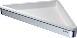 Geesa - Frame Collection Planchet Hoekplanchet Wit/Ch