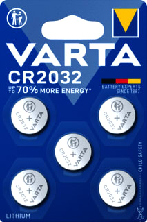 Varta - Special Lithium Coin Batterij, niet oplaadbaar Knoopcel Cr2032 3V Br5