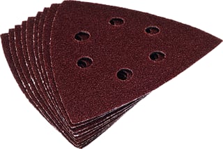 Qblades - Schuurpapier/schuurlinnen Driehoek K100