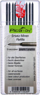 Pica - Dry Longlife 4030 Merkstift/-krijt Dry Navulling Graphit