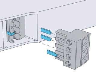 ABB Jokab Safety - Sentry Rijgklemconnector  2tla010099r0100