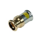 Henco - Fitting met 2 aansluitingen Gas Pers Re.Kop 16X15 Cu