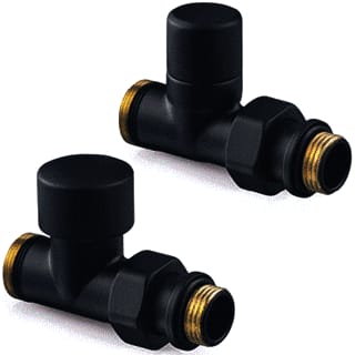 DRL - OVUS Rad.aansl.combi. m kraan+onderblok Designset Recht 1/2 Mzw