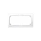 Schneider Electric Merten - M-Smart Afdekraam schakelmateriaal Afdkrm 2V Zmid Wt