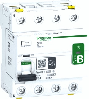Schneider Electric - Aardlekschakelaar 4P 63A 30Ma B-Si
