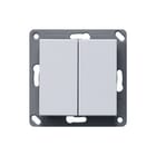 Gira - Systeem 55 Hand-/wandzender bussysteem Bt Wandzend 2-V Z.Wit M