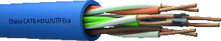 Draka - UC400 Cat 6 Data- en communicatiekabel U/Utp Eca 6 Lshf Ri305