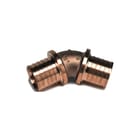 REHAU - RAUTITAN RX+ stabil Fitting met 2 aansluitingen Bocht Rx+ Stab 50-50 45Gr