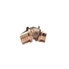 REHAU - RAUTITAN RX+ stabil Fitting met 2 aansluitingen Bocht Rx+ Stab 63-63 45Gr