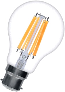 Tungsram - LED-lamp tun ledfilgls b22d 13w 927 h
