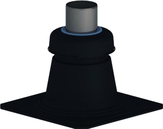 Burgerhout - Schoorsteenrenovatieset Schoorstkap Pp+Pyp Rvs100