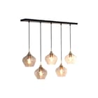 Light & Living - RAKEL Pendelarmatuur Hanglamp 5-L Brons