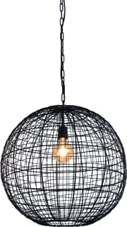 Light & Living - MIRANA Pendelarmatuur hanglamp 55 mirana zw