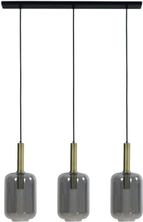 Light & Living - LEKAR Pendelarmatuur hanglamp 3-l lekar brons