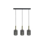 Light & Living - LEKAR Pendelarmatuur hanglamp 3-l lekar brons