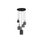 Light & Living - LEKAR Pendelarmatuur Hanglamp 5-L Brons