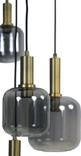 Light & Living - LEKAR Pendelarmatuur Hanglamp 9-L Brons