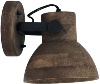 Light & Living - ILANIO Plafond-/wandarmatuur Wandlamp Bruin-Zwar